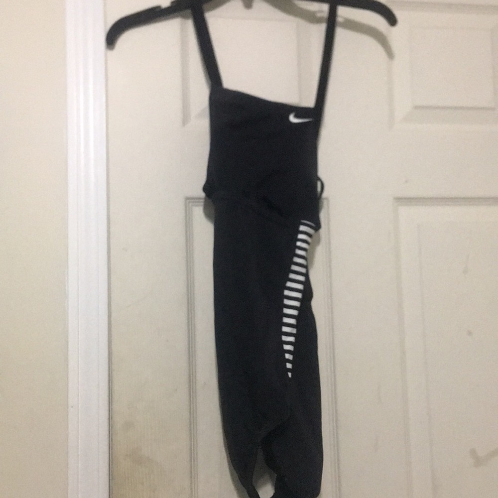 A Nike black/white bodysuit